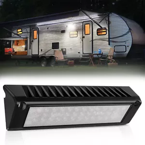 9" Inch RV Porch Lights 54W LED Exterior Utility Awning Light Lamp 2000LM 6000K - Picture 1 of 7
