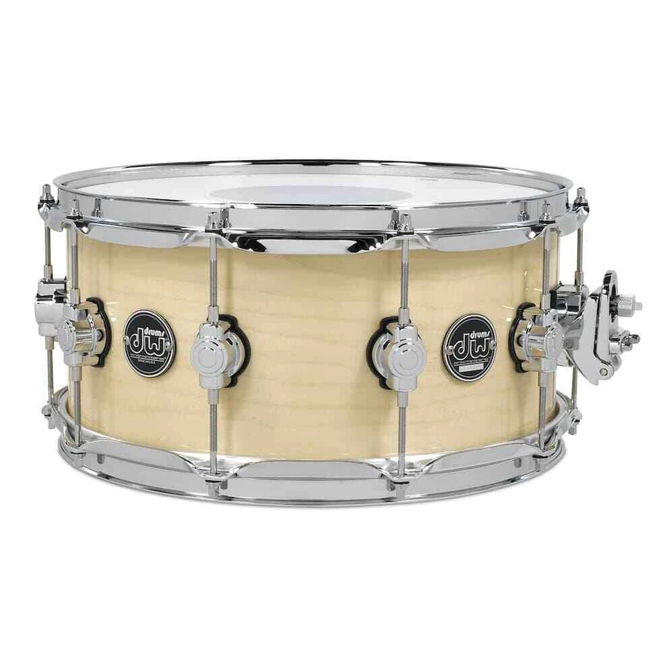 DW Performance Snare Drum 14x6.5 Natural Lacquer - Image 1 of 1
