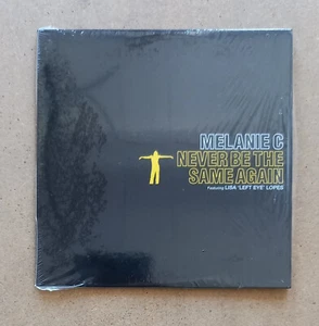 Cd Single Card Sleeve MELANIE C Never Be The Same Again 2000 Eu Promo SIGILLATO - Picture 1 of 3