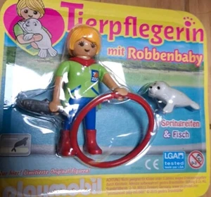 Playmobil Tierpflegerin  im Blister Neu - Picture 1 of 1