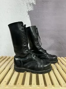 Underground England vintage leather Boots Shoes - Picture 1 of 13