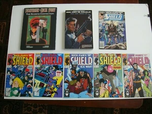 8 Marvel Comics Nick Fury Agent of Shield versus Vs Scorpio Connection Wolverine - Picture 1 of 12