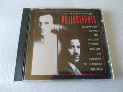 Philadelphia Soundtrack SPRINGSTEEN Sade MARIA Callas 1993 - CD - Image 1 of 4