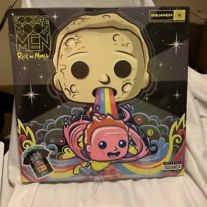 SDCC Funko Exclusive Large Rick and Morty Goodbye MoonMen Shirt & Vinyl Album - Picture 1 of 3