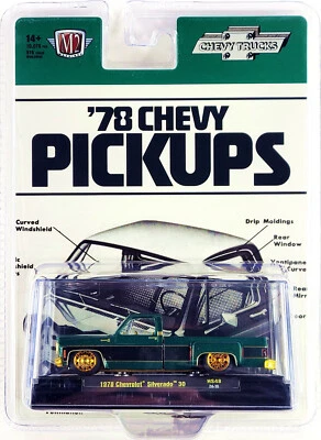 2024 M2 Machines 1:64 MIJO 1978 Chevrolet Silverado 30 🟩 Green 🟩 HS48 🏆 CHASE - Image 1 of 4