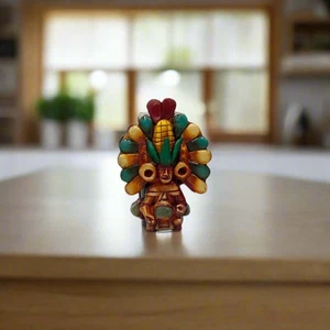 Handcrafted Mexican Shot Glass | Aztec Warrior Design - Bild 1 von 11