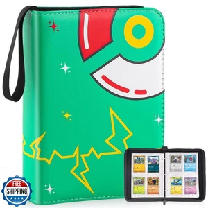 4 Pockets Trading Card Binder, 400 Card Holders with 50 Removable - Picture 1 of 5