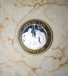 LEWIS AND CLARK .999 FINE SILVER EXPLORERS OF THE AMERICAN WEST LIMITED EDITION - Bild 1 von 2