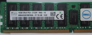 16GB 2Rx4 PC4-2133P-RA0-10 HMA42GR7MFR4N-TF TD SKHYNIX Serwer Ram - Zdjęcie 1 z 2