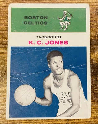1961-62 Fleer # 22 K.C. Jones LOW GRADE (filler) - Image 1 of 2