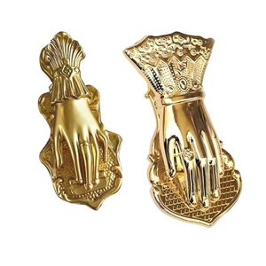 2PCS Vintage Lady's Hand Shape Book Clip Paper Storage Clip Journal Clips to ... - Picture 1 of 8