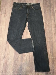 Volcom Solver Modern Straight Jeans Men's 32 Blue Denim - Picture 1 of 6