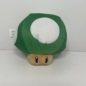 Nintendo Super Mario Plush 1- Up Green Mushroom Extra Life 7" With Tags - Picture 1 of 5