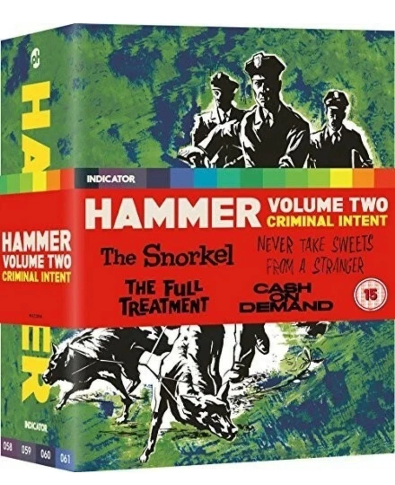 Hammer Volume Two Criminal Intent - Limited Edition Blu Ray DVD Region 2