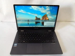 ASUS TP412F7 14" Win10 Core i3-8145U 2.10GHz 4GB 128GB SSD Laptop - Picture 1 of 8