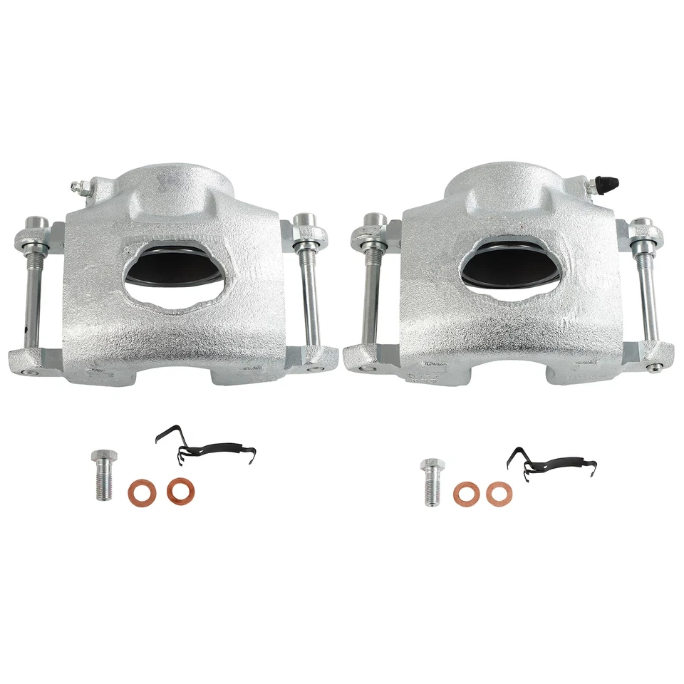 For 75-76 Chevrolet Nova 73-76 Pontiac Lemans 2pcs Silver Front Brake Calipers Foto 1 de 4
