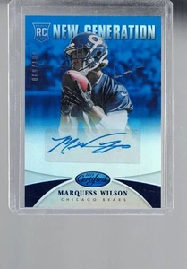 2013 Certified Mirror Blue Signatures 60/100 Marquess Wilson #264 Rookie Auto RC - Picture 1 of 2