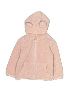 Assorted Brands Girls Pink Zip Up Hoodie 5 - Picture 1 of 2