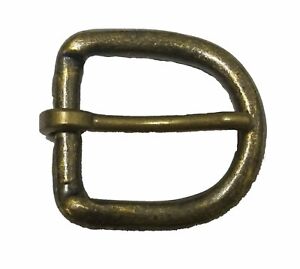 1" inch 25 mm Solid Brass Antiqued Finish Buckle
