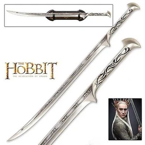 Thranduil Hobbit From Lord Rings Replica LOT Leather Sheath Elvenking Long Sword - Picture 1 of 5