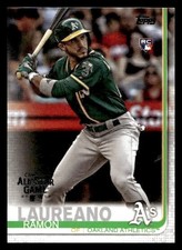 2019 Topps #64 Ramon Laureano Oakland Athletics Baseball card