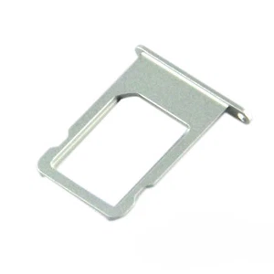 Silver Micro Sim Card Tray Holder Slot Replacement For Apple iPhone 5S SE 5 - Picture 1 of 1