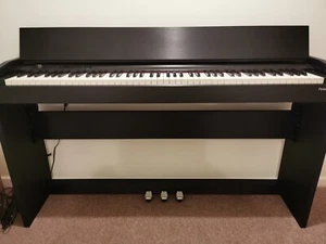 Roland F-120 Digital Piano in Satin Black With Stool - Picture 1 of 14