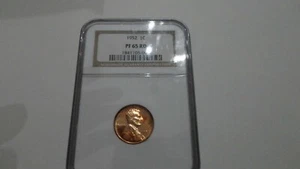 1952  "PROOF" LINCOLN CENT NGC **PR-65 RD** - Picture 1 of 7