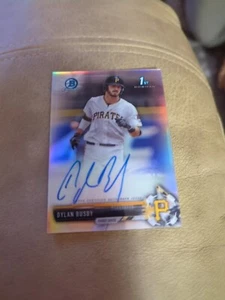 2017 Bowman Chrome  1ST CHROME REFRACTOR ROOKIE  #CDA-DB Dylan Busby RC #D / 499 - Picture 1 of 2