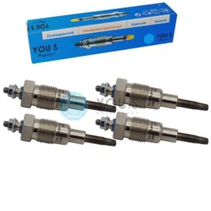 4 Piece You.S Original Glow Plugs for Peugeot J7 Bus Box Platform 1.9 2.1 D - Picture 1 of 2
