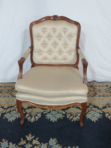 French Designer Ladies Side Chair Desk Cover
