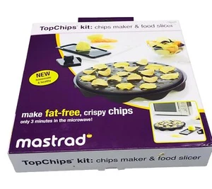 Mastrad chip maker & food slicer for microwave new in open box includes READ NEW - Picture 1 of 8