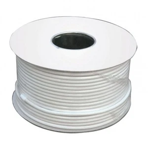 20m White RG6 Satellite Freesat Digital TV Aerial Coax Cable Coaxial Lead wire - Picture 1 of 2