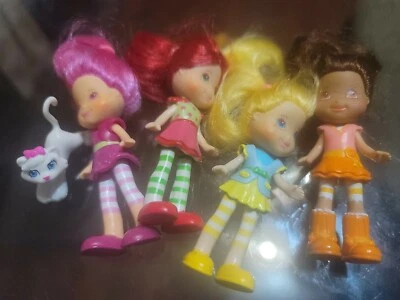 "Lote 4/2008 Hasbro TCFC Strawberry Shortcake Orange Blossom muñeca de 3"""  Foto 1 de 4
