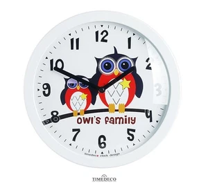 Reloj de Pared Redondo Diseño Arte Moderno Único Retro Decoración del Hogar Interior - ROwl1 - Imagen 1 de 3