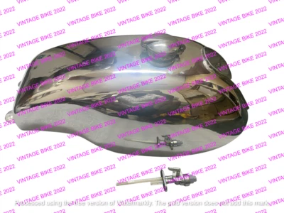 YAMAHA SR 500 MODELO MANX TANQUE DE GASOLINA DE ACERO CON TAPA GRIFO/APTO PARA Foto 1 de 4