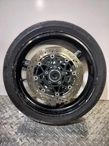 2001-2004 SUZUKI GSXR 1000 2001-2005 600/750 OEM FRONT WHEEL. SMALL BEND! - Bild 1 von 12
