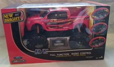 New Bright 4 x 4 Radio Shack F-150 Red Off Road Truck RC w/ Remote - NIB - Image 1 of 4