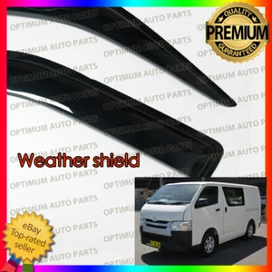 Premium Weather shield Window Visor Weathershields tosuit Toyota Hiace 2005-2019 - Picture 1 of 3