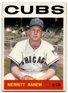 1964 Topps Baseball Merritt Ranew Chicago Cubs #78