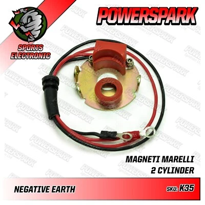 Fiat 500 Fiat 126 FSO 126P 2 Cylinder Electronic Ignition Kit Powerspark - Image 1 of 4