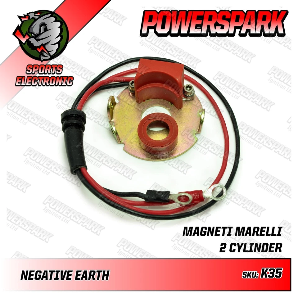 Fiat 500 Fiat 126 FSO 126P 2 Cylinder Electronic Ignition Kit Powerspark - Image 1 of 4