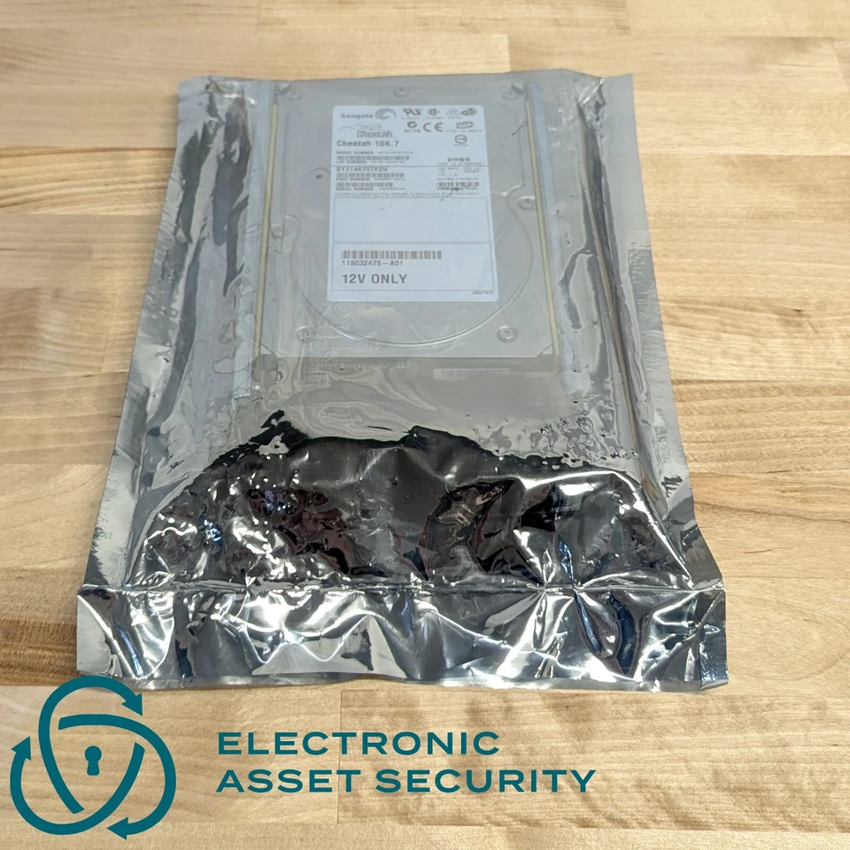 Seagate Cheetah 3.5" 146GB 10K.7 Fibre Channel Hard Drive (ST3146707FCV - NEW) - Image 1 of 2