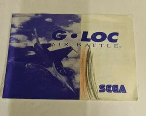 Collectable Sega Master System G.Loc Air Battle Manual Instructions  - Picture 1 of 3