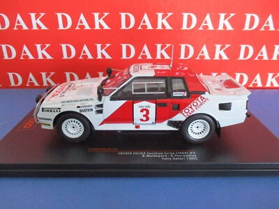 Die cast 1/24 Modellino Auto Toyota Celica TwinCam Rally Safari 1985 B.Waldegart - Immagine 1 di 4