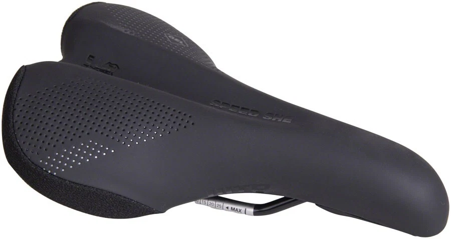 WTB Speed She Saddle - Chromoly Black Women's 150 Mm Wide