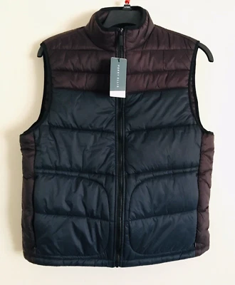 ORIGINAL PERRY ELLIS $125 LIGHTWEIGHT PUFFER VEST NWT QUILTED L/G SIZE JACKET - Image 1 of 4