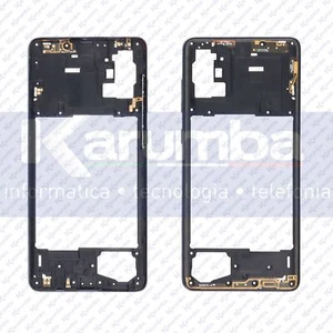 MITTELRAHMEN SAMSUNG GALAXY A71 A715F MIDDLE FRAME RAHMEN BLOCK SCHWARZ BLACK - Bild 1 von 1