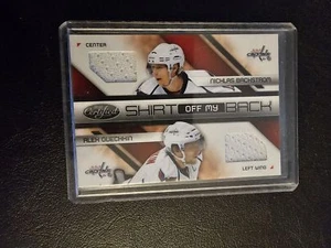 Maglia 2011 certificata Alex Ovechkin Nicholas Backstrom #24/100 fuori dalla schiena - Foto 1 di 2