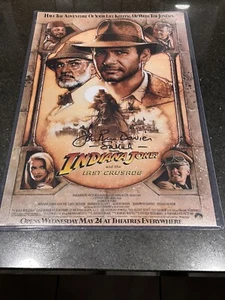 JOHN RHYS DAVIES SIGNED SALLAH 11x17 PHOTO POSTER Indiana Jones - GalaxyCon JSA - Picture 1 of 3